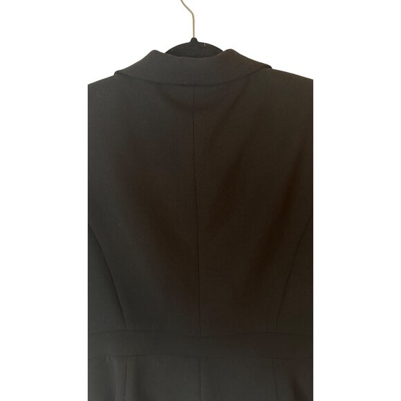 2/$30 Talbots Size 10 Black Blazer Jacket Polyester & Acetate - Picture 9 of 15
